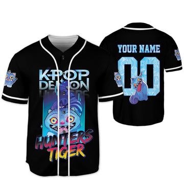 Personalized Demon Hunter Tiger Baseball Jersey