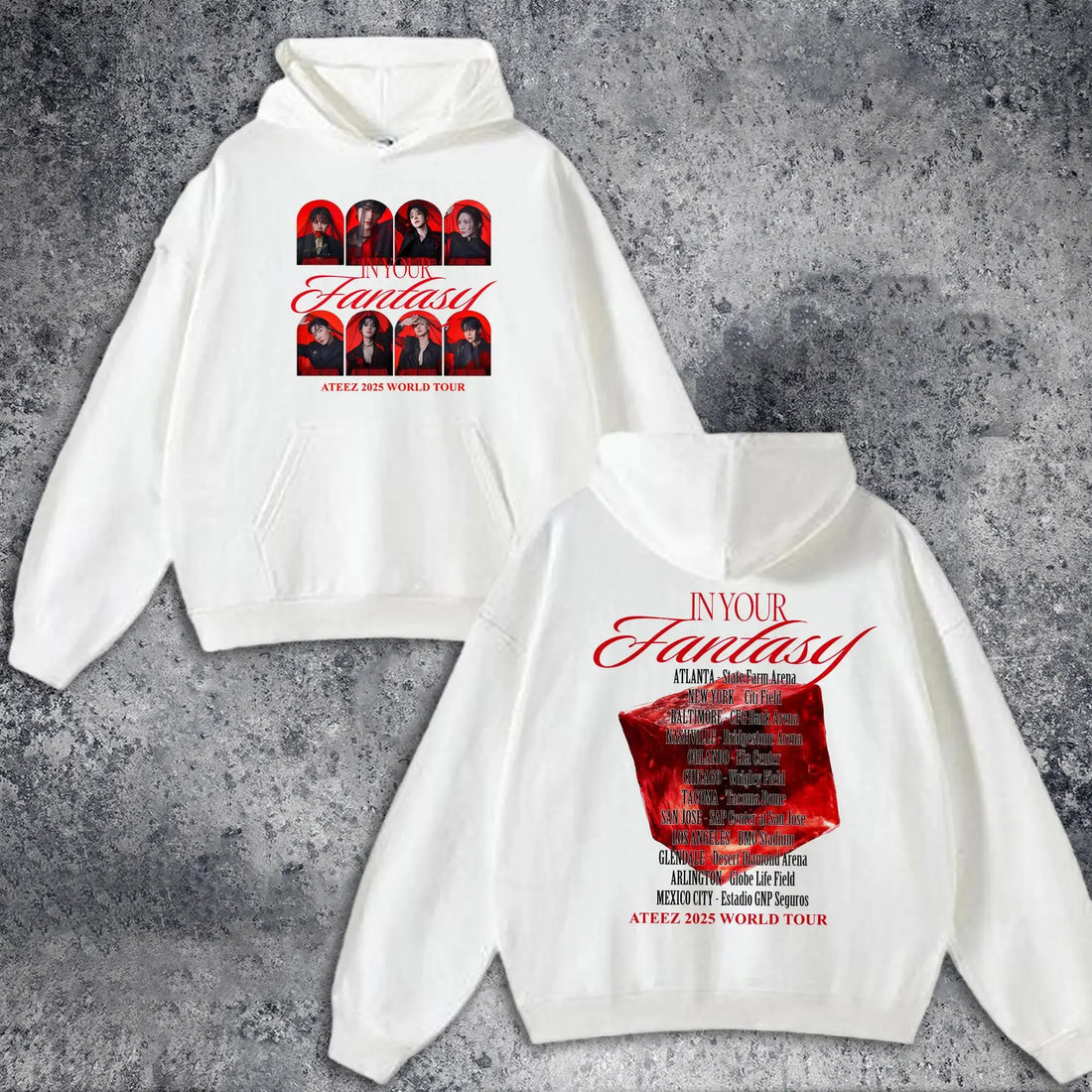Ateez World Tour 2025 in North America Hoodie