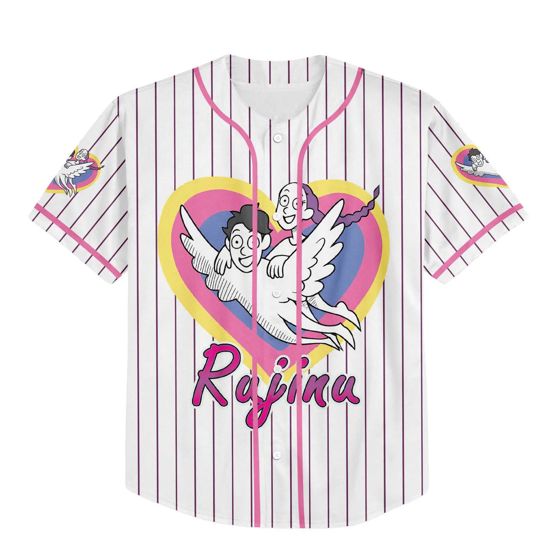 Personalized Demon Hunter Rujinu Baseball Jersey