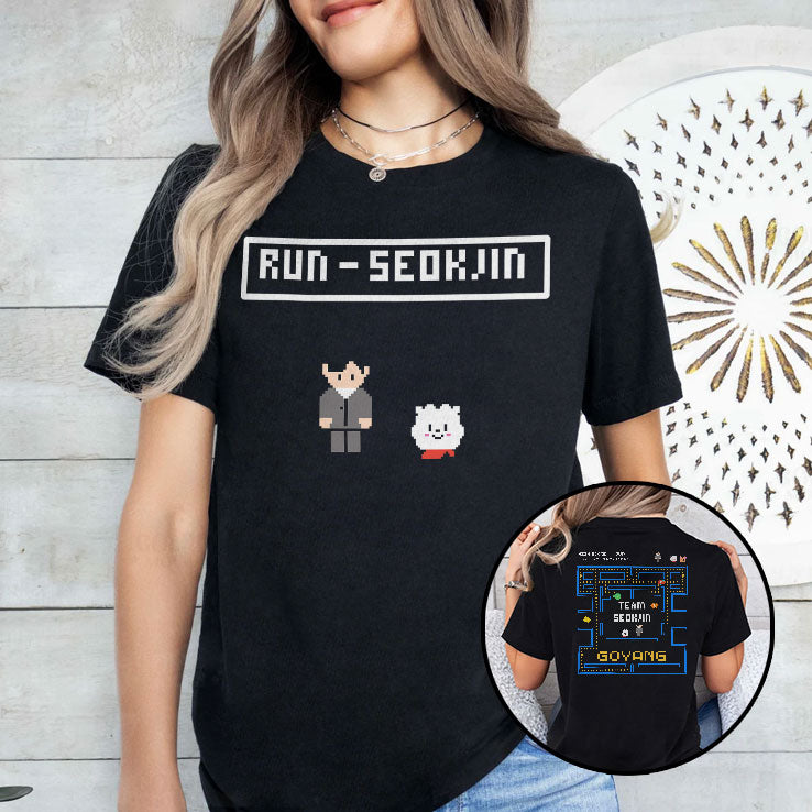 Run Seokjin ep tour 2025 Concert Shirt with City Names - Runseokjin New Arrival, Hobihearteu Shop
