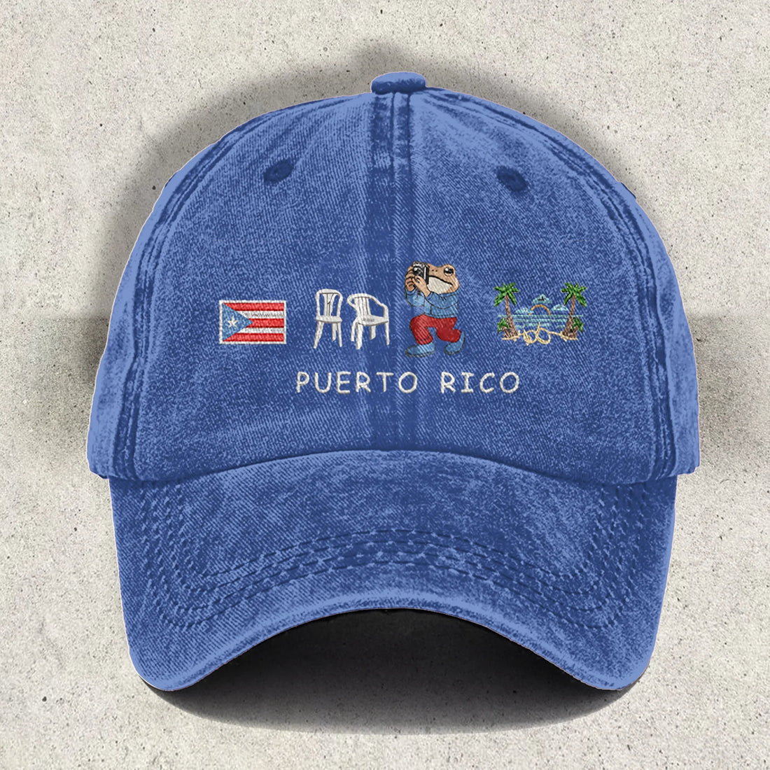 DTMF Puerto Rican Embroidered Cap