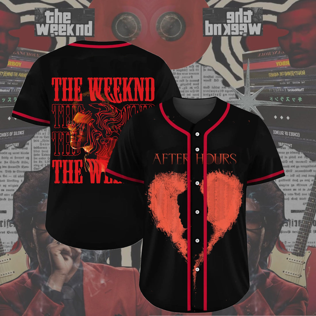 Personalization The Weeknd After Hours Jersey