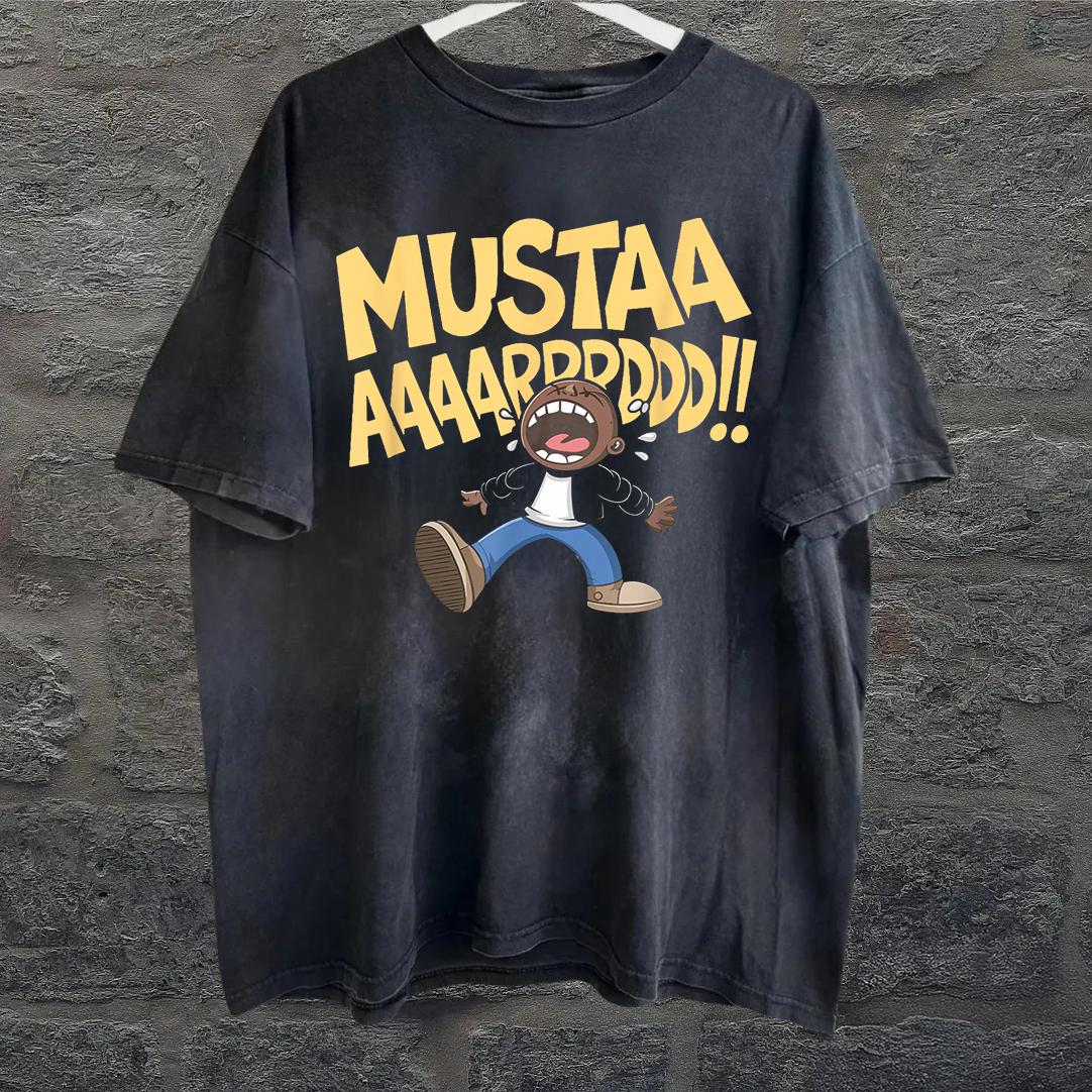 Vintage 90s Style Kendrick Lamar Mustard Meme Shirt