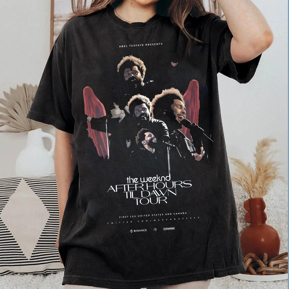 Personalized The Weeknd  After Hours Til Dawn Tour T-Shirt