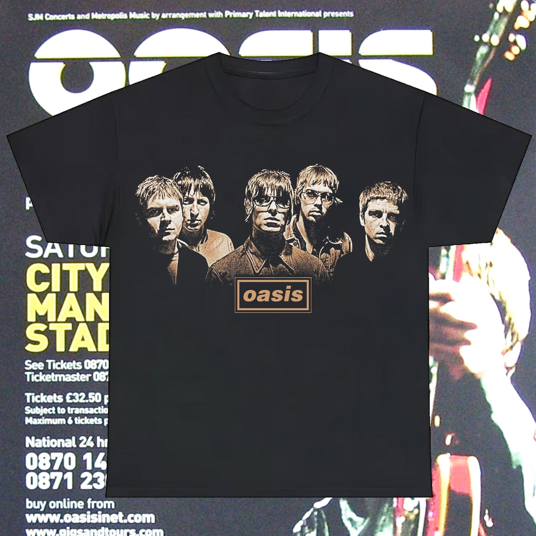 Personalized Oasis – Oasis Live ’25 Tour T-Shirt