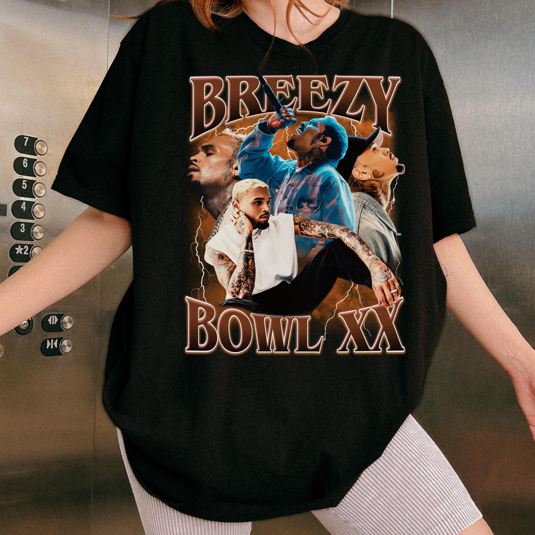 Chris Brown Tour Breezy Bowl XX V2 Vintage T-Shirt