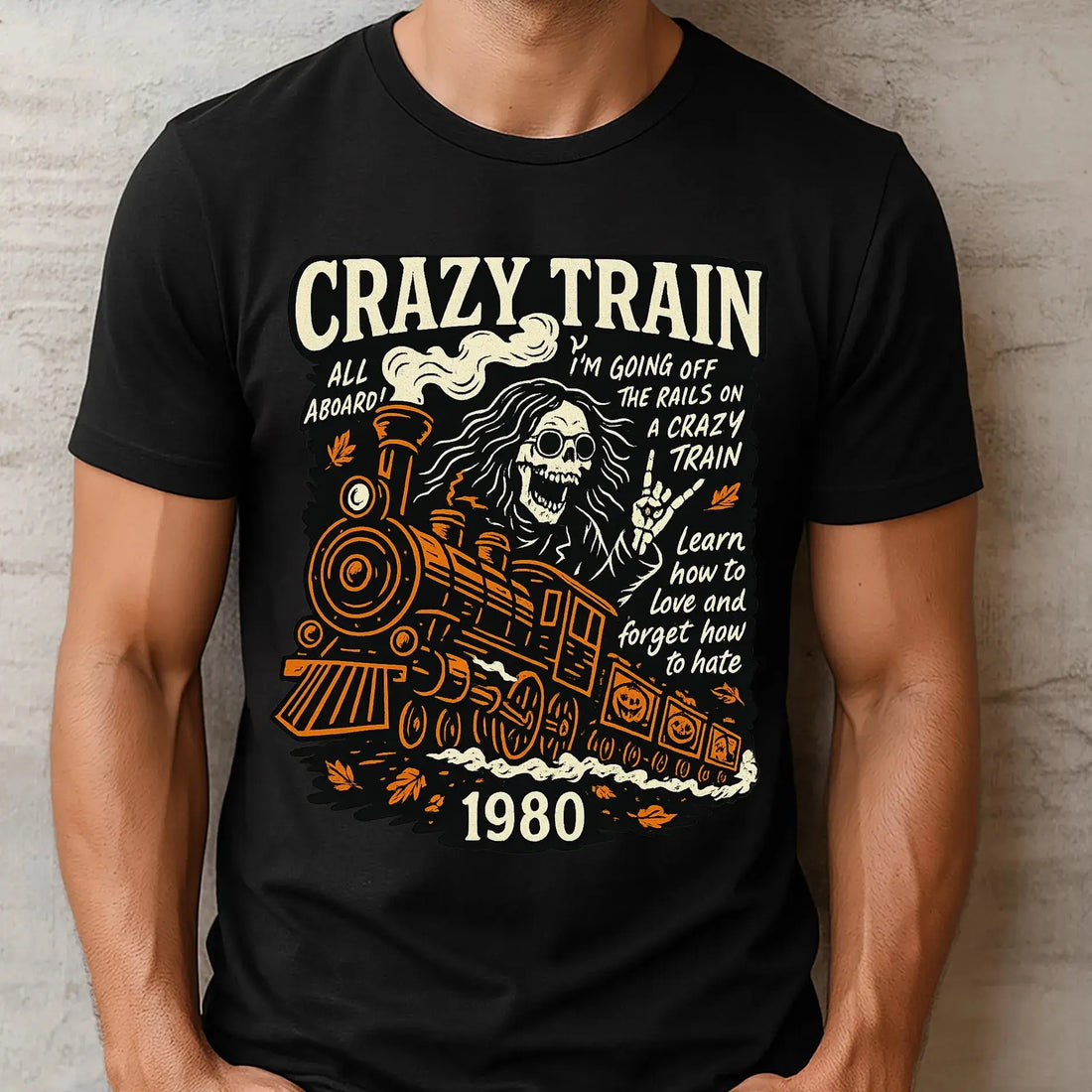 Crazy Train Ozzy Osbourne Commemorative T-Shirt