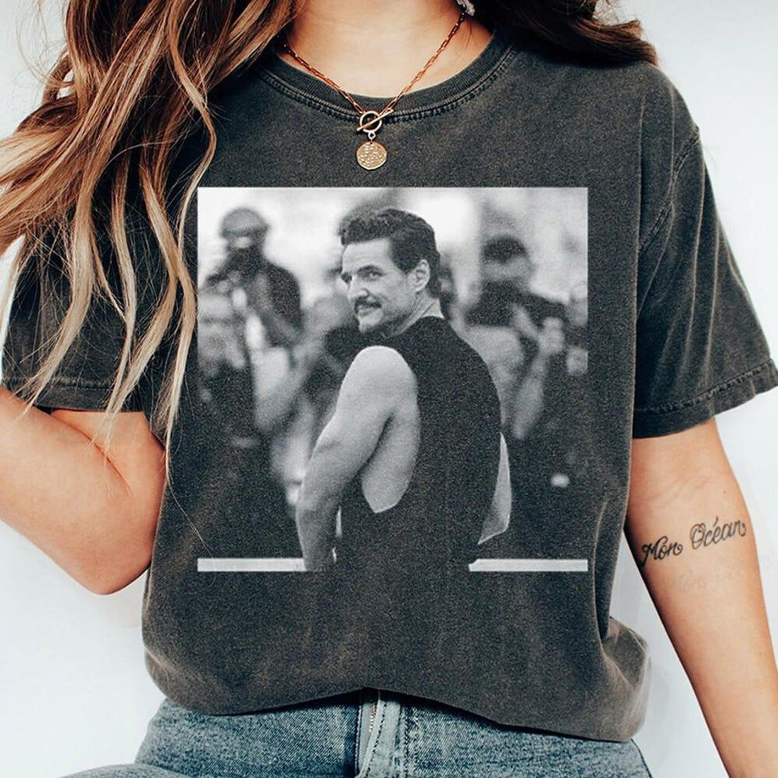 Pedro Pascal Photo Shirt