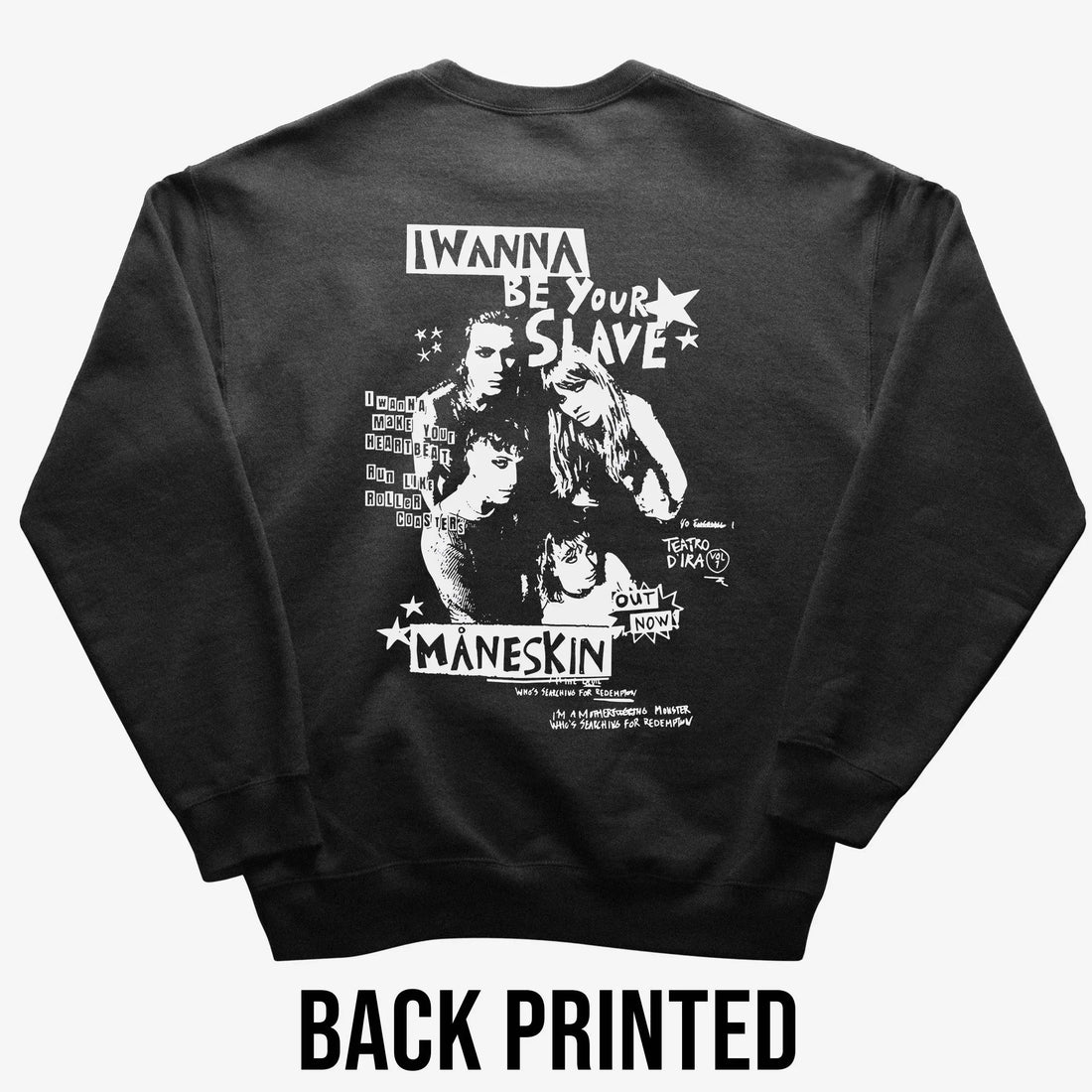 Måneskin Teatro D'ira Album Damiano David Sweatshirt