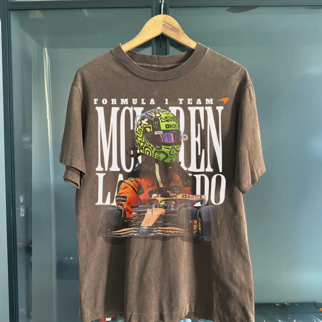 Lando Norris Vintage T-shirt - Gift for Lando Norris Fans