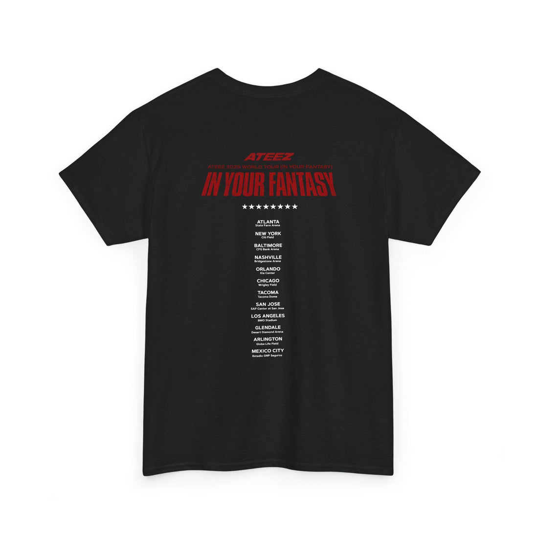 In Your Fantasy North America Tour Ateez T-Shirt