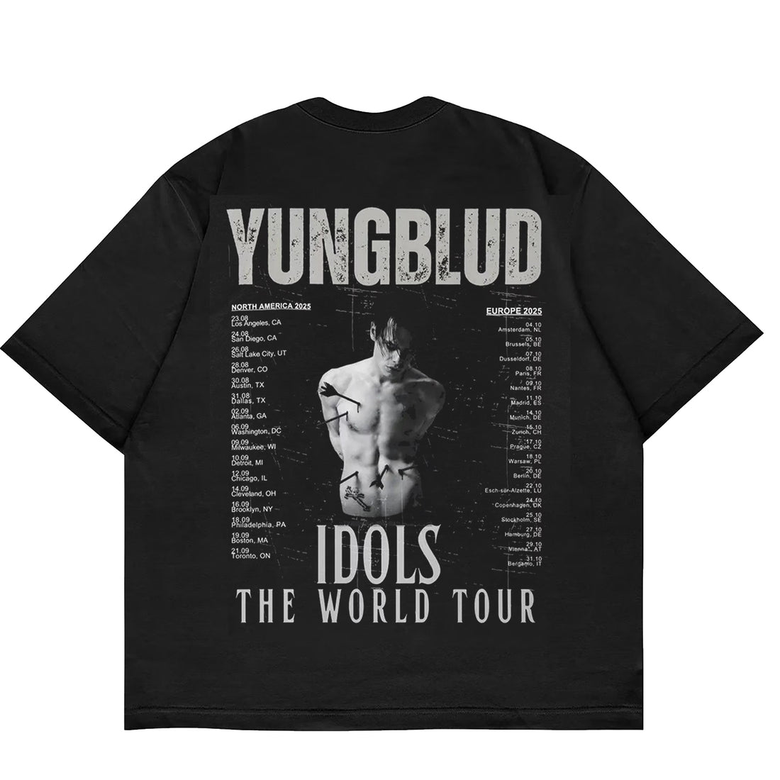 Yungblud  New Album IDOLS Tour Tee