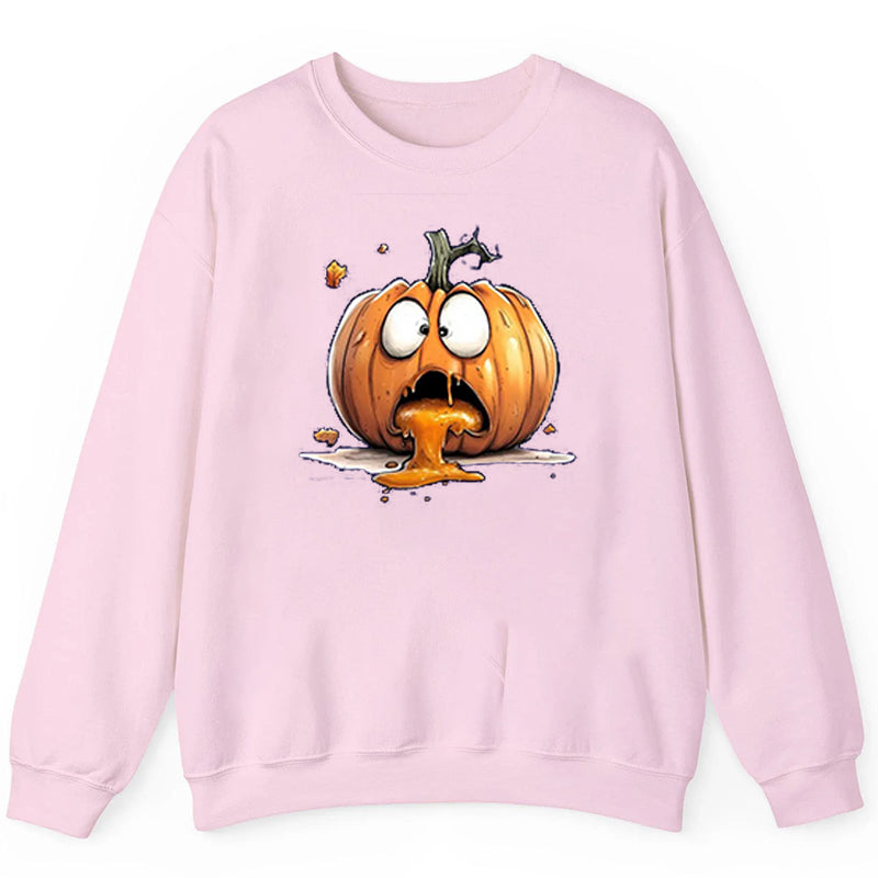 Funny Halloween Pumpkin  Sweatshirt
