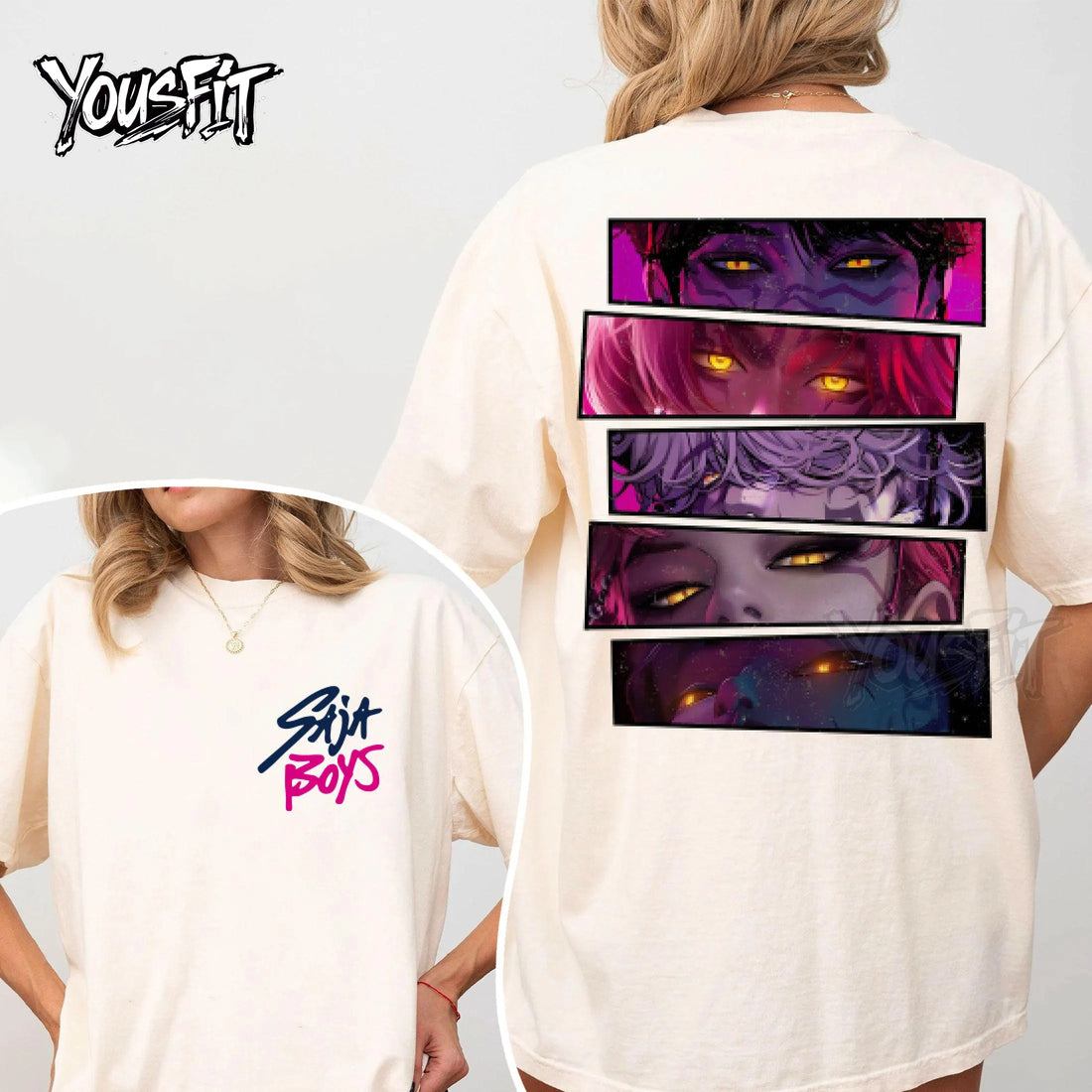 Saja Boys 2 Slide T-Shirt - kpop Demon Inspired Movie Shirt