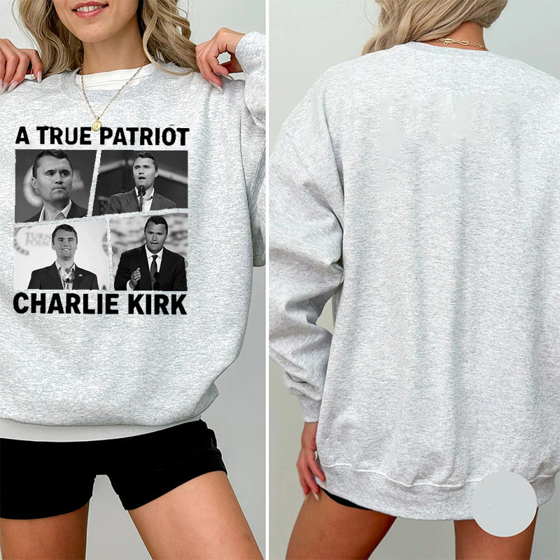 Patriotic Charlie Kirk Sweatshirt