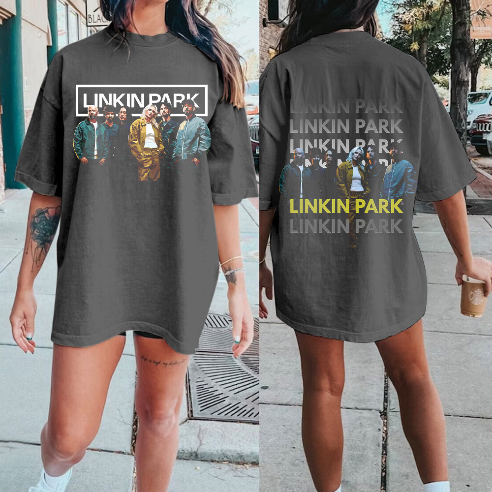 Linkin Park 2025 World Tour Concert Print T-Shirt
