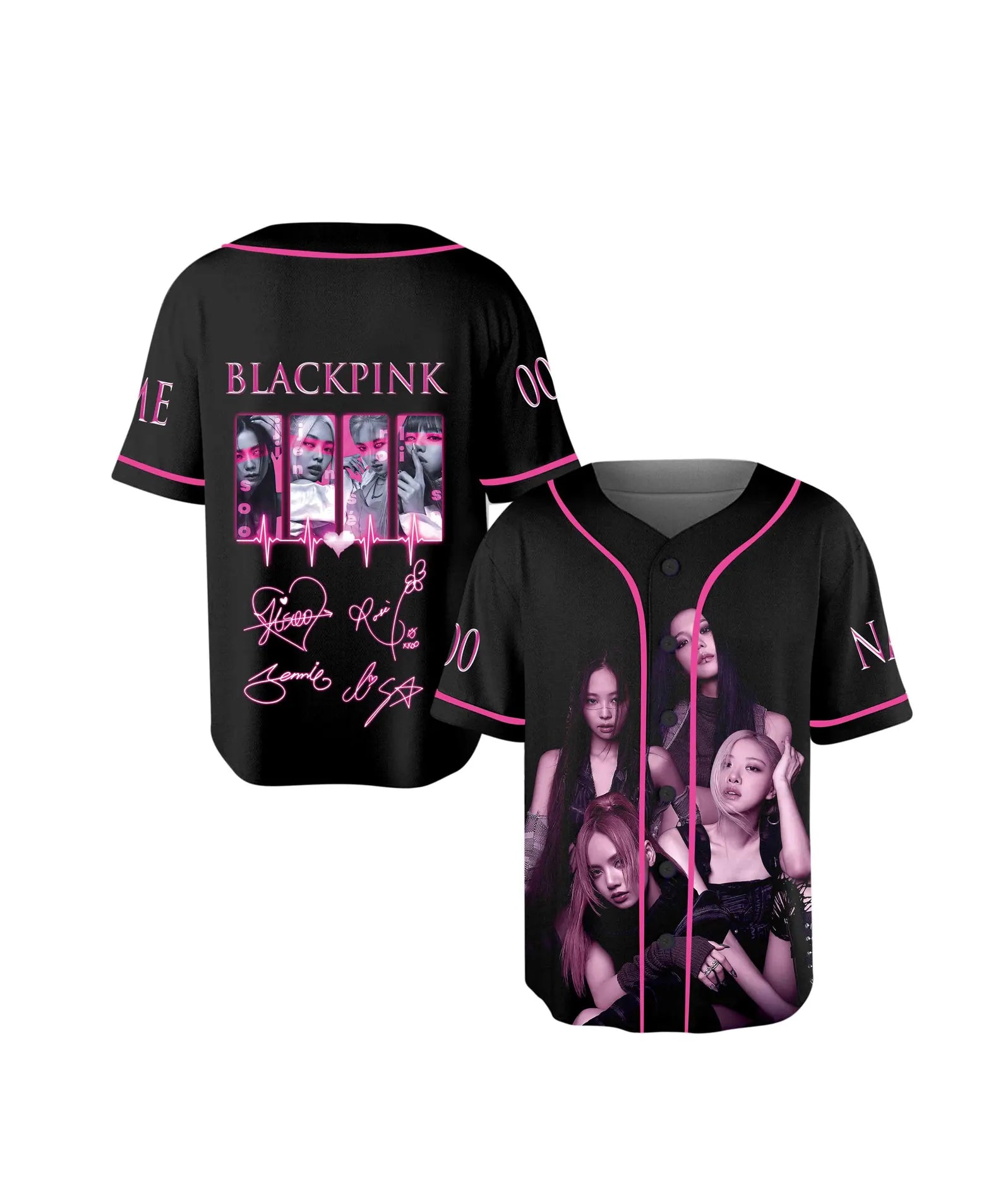 BlackPink Jersey - Jennie Jisoo Rose Lisa