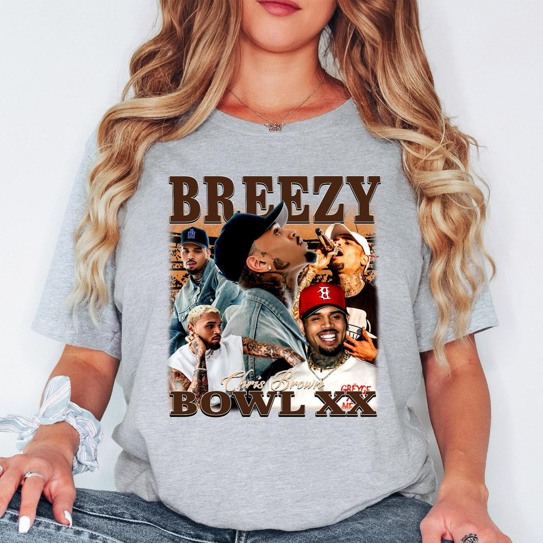 Chris Brown Breezy Bowl XX Vintage T-Shirt