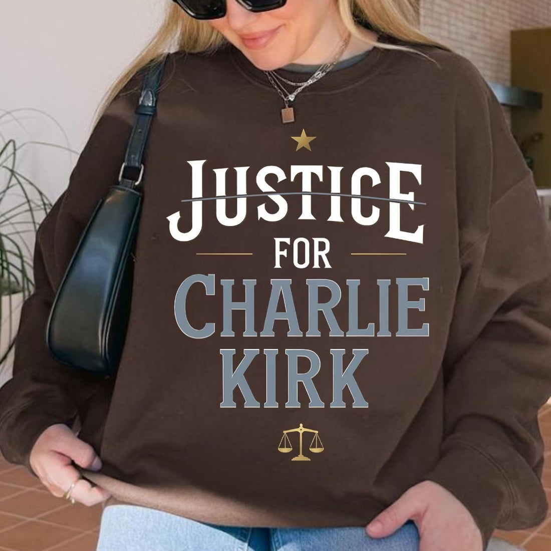 Justice for Charlie Kirk Sweatshirt