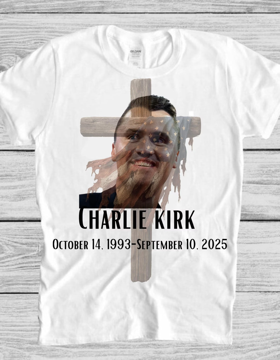 Charlie Kirk Memorial T-shirt