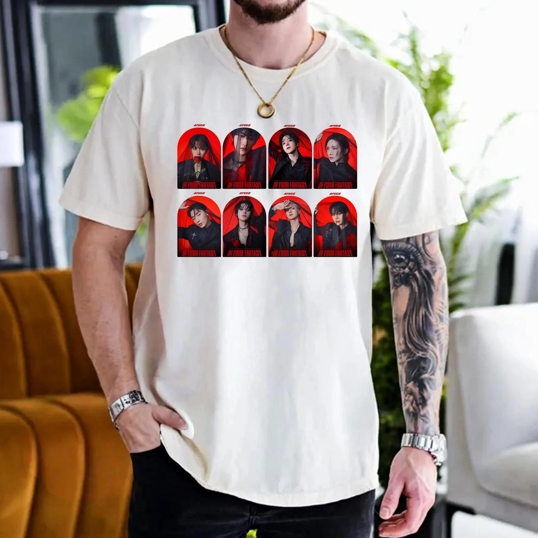 Ateez 2025 World Tour - ATEEZ Golden Hour Part 3 T-Shirt