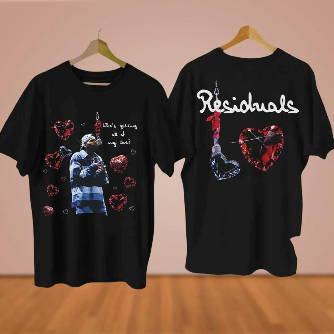 Chris Brown Residuals Shirt - Breezy Bowl XX Tour 2025 T-Shirt