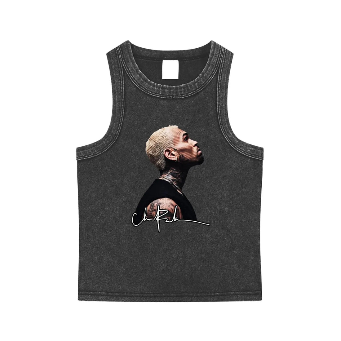 CB Signature Washed Tank Top, Women's Breezy Bowl XX Crop Top