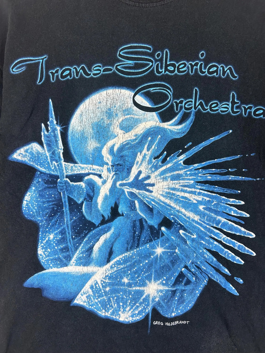Vintage Y2K Trans-Siberian Orchestra Winter Tour T-Shirt by Greg Hildebrandt