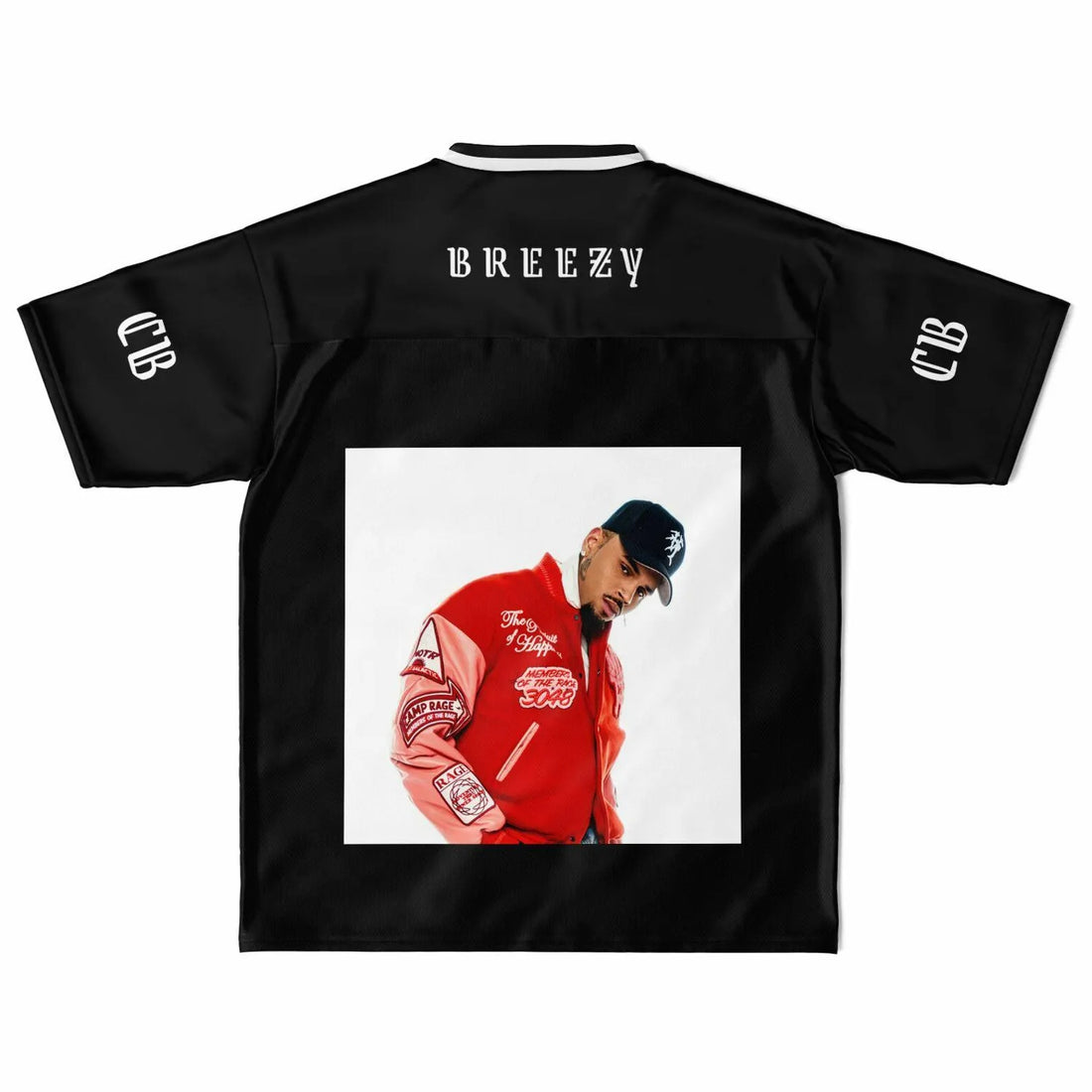Chris Brown Breezy Bowl Tour Soccer Jersey