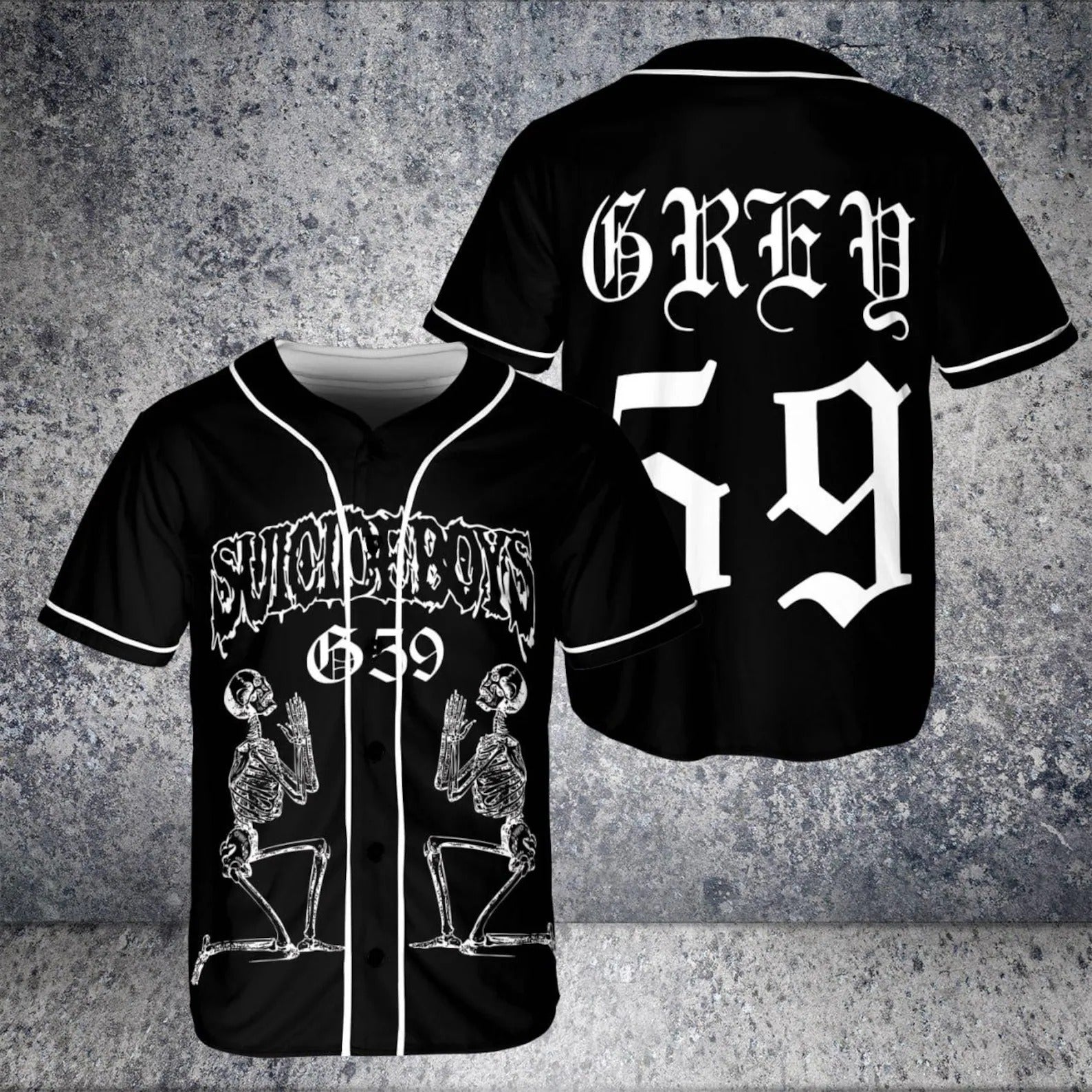 Suicideboy G59 Baseball Jersey, Personalized Suicideboy Merch Shirt