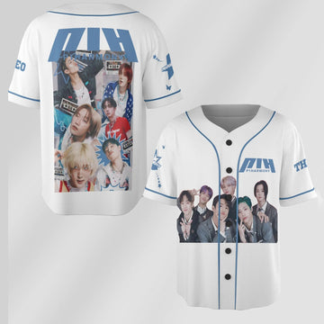 P1Harmony Baseball Jersey: P1USTAGE Concert Tour Merch