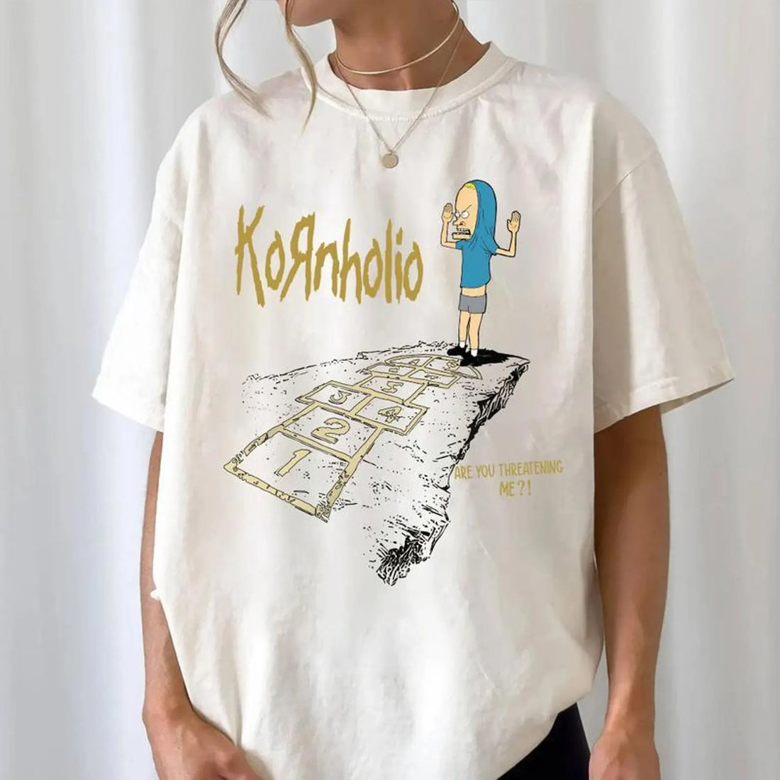 Kornholio Graphic Tee,Old Cartoon TV Show Gift