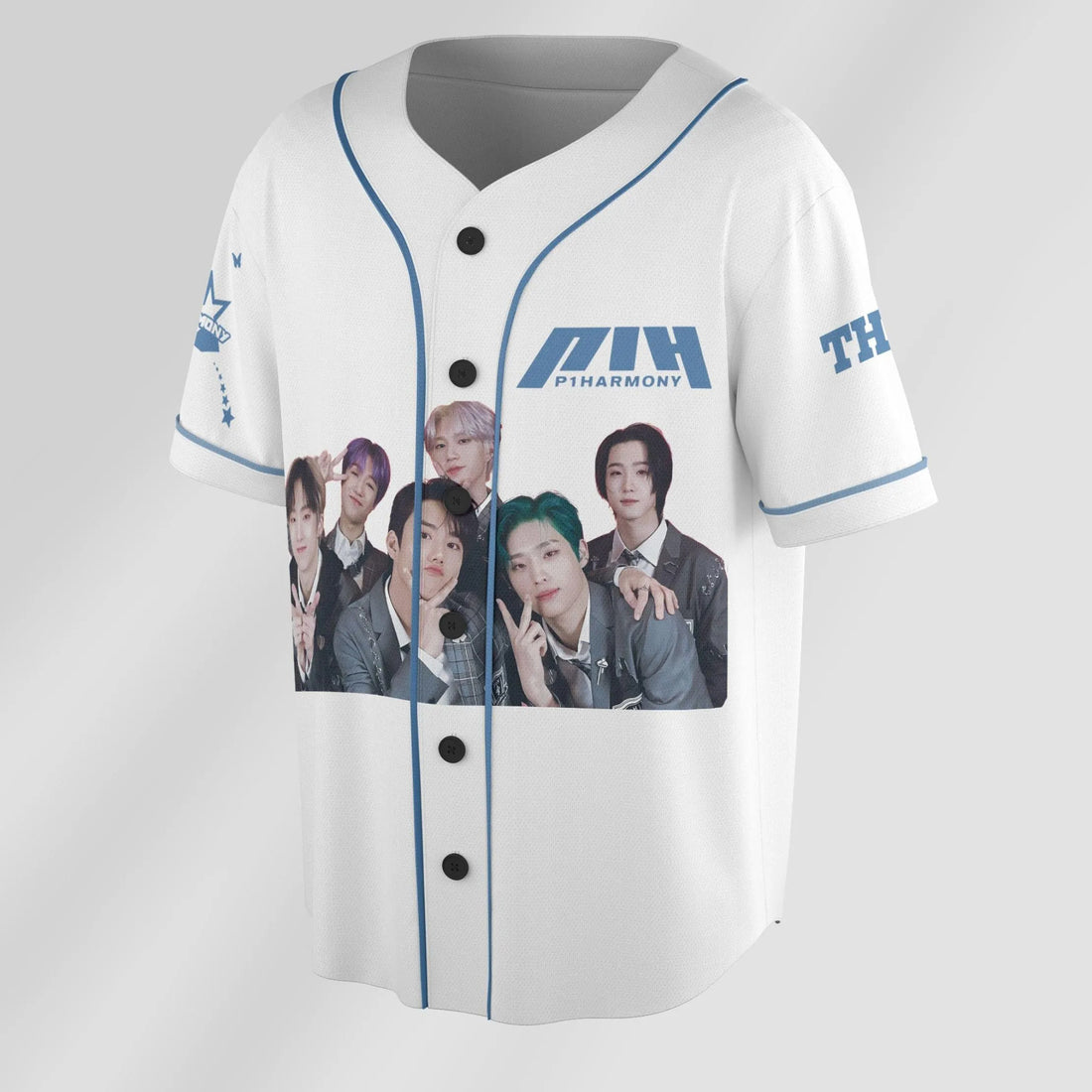 P1Harmony Baseball Jersey: P1USTAGE Concert Tour Merch