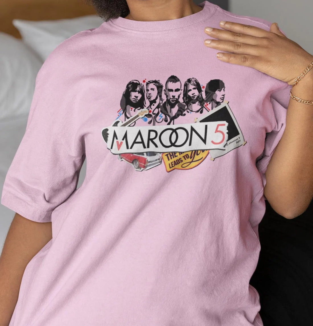 New Maroon 5 Band Retro T-Shirt