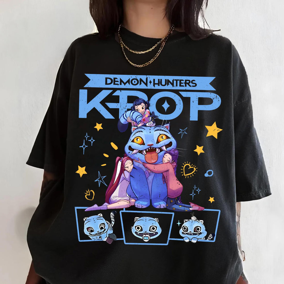 Kpop Hunter Tiger Shirt, Huntrix Jinu Shirt, Saja Girls Tee For Fan