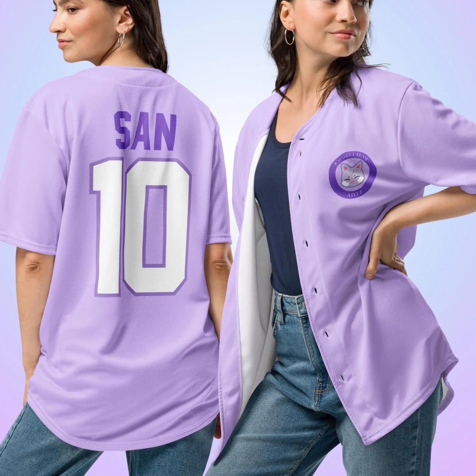 Custom Cute Ateez Tour Jersey