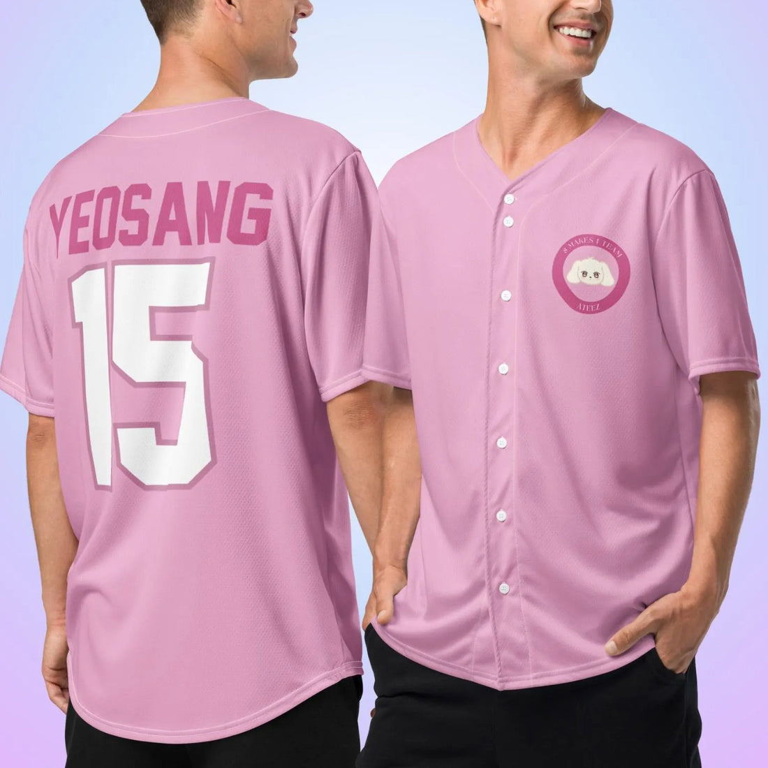 Custom Cute Ateez Tour Jersey