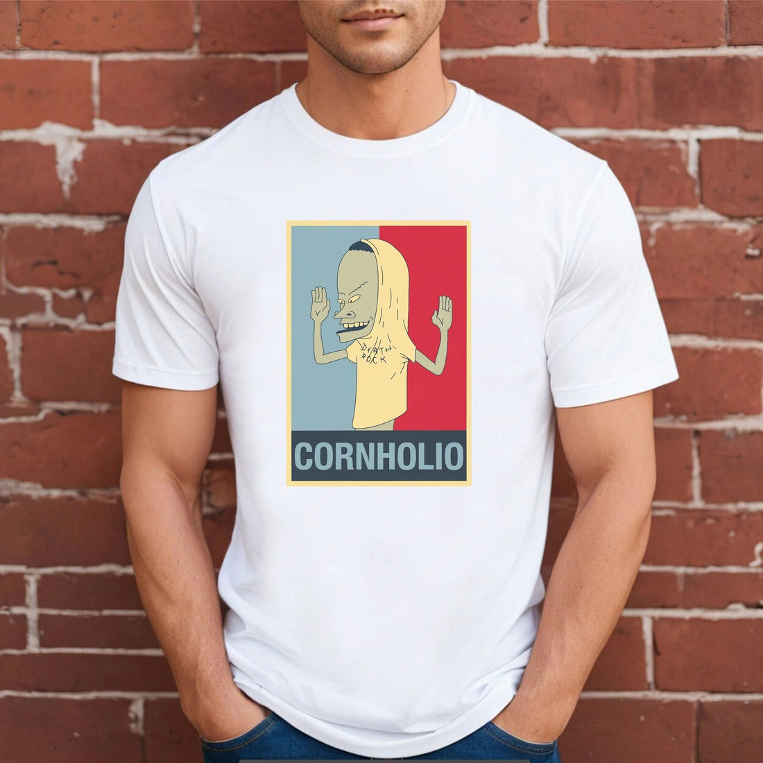 Cornholio Graphic Tee, Beavis and Butthead Shirt, Funny Retro 1990s Shirt, Old Cartoon TV Show Gift