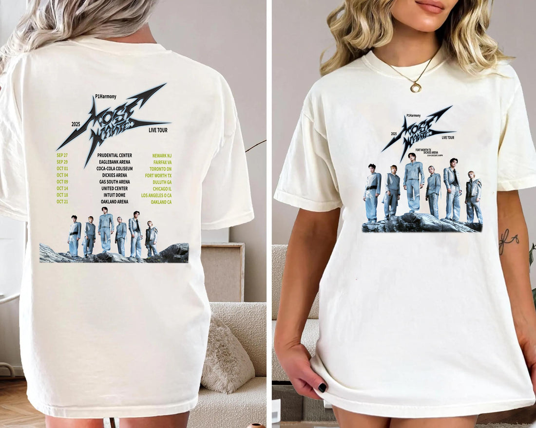 P1Harmony LIVE TOUR P1ustage H Most Wanted Shirt, P1Harmony Duh