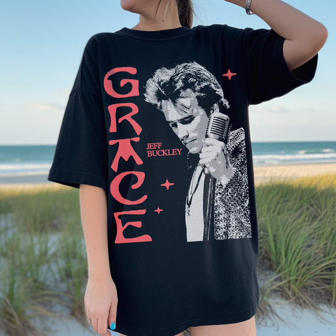 JEFF BUCKLEY Grace Album T-Shirt