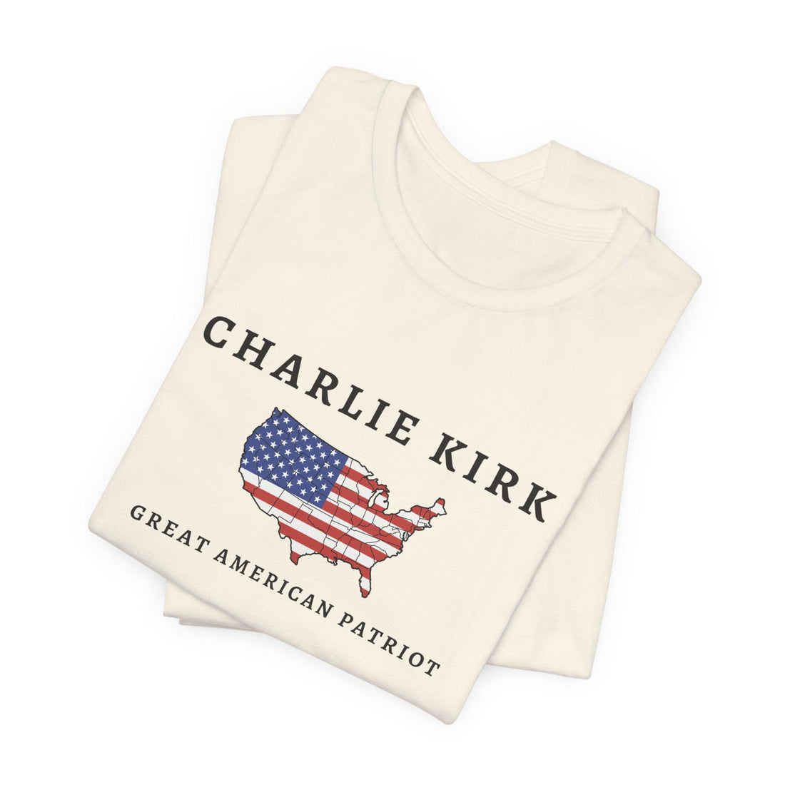 Charlie Kirk Tribute Shirt, Great American Patriot Top, RIP Charlie Kirk Memorial Shirt