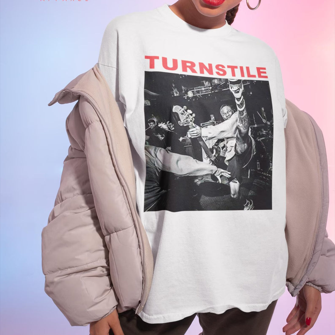 Turnstile Unisex T-Shirt - Indie Rock Music Band Merch - Nonstop Feeling Album Tee - Gift For Rock Music Fans