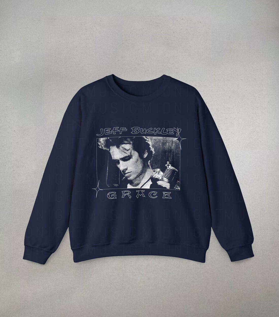 Jeff Buckley Sweatshirt, Grace album sweatshirt, Jeff Buckley fan gifts