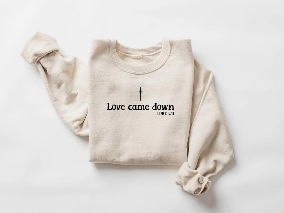 Christmas Jesus Sweatshirt, Christian Christmas Shirt, Women Christmas Sweater, Nativity Scene Sweater, Christmas Nativity Church Shirt