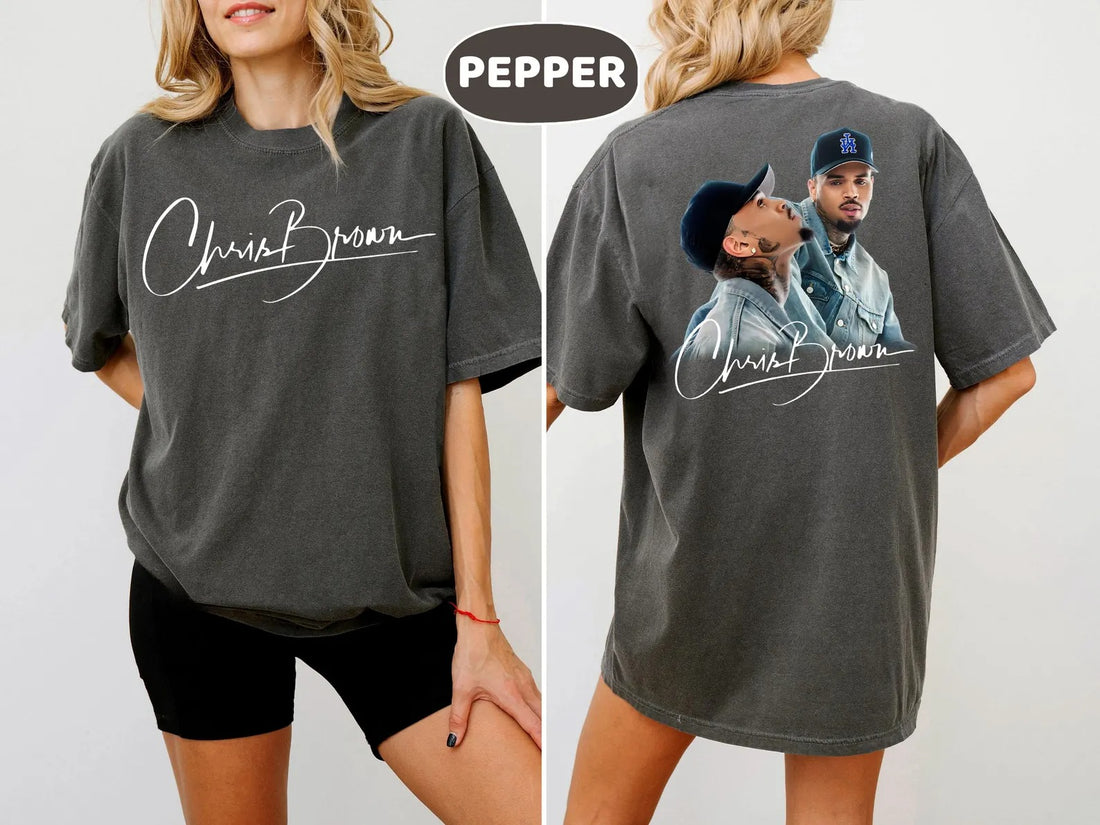 Chris Brown Signature 2025 Tour T-Shirt