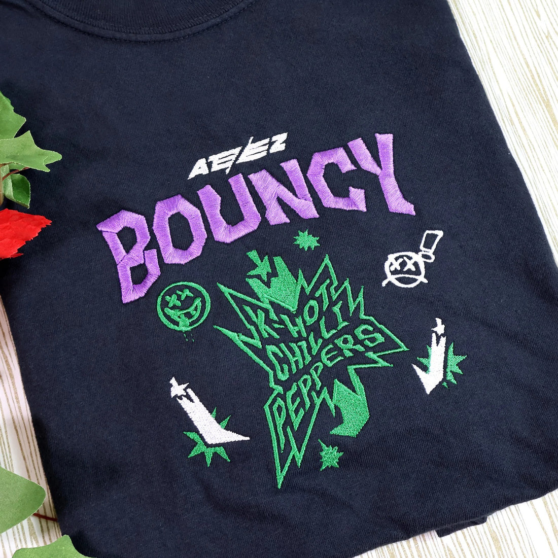 Ateez Bouncy KPOP Embroidered Sweatshirt