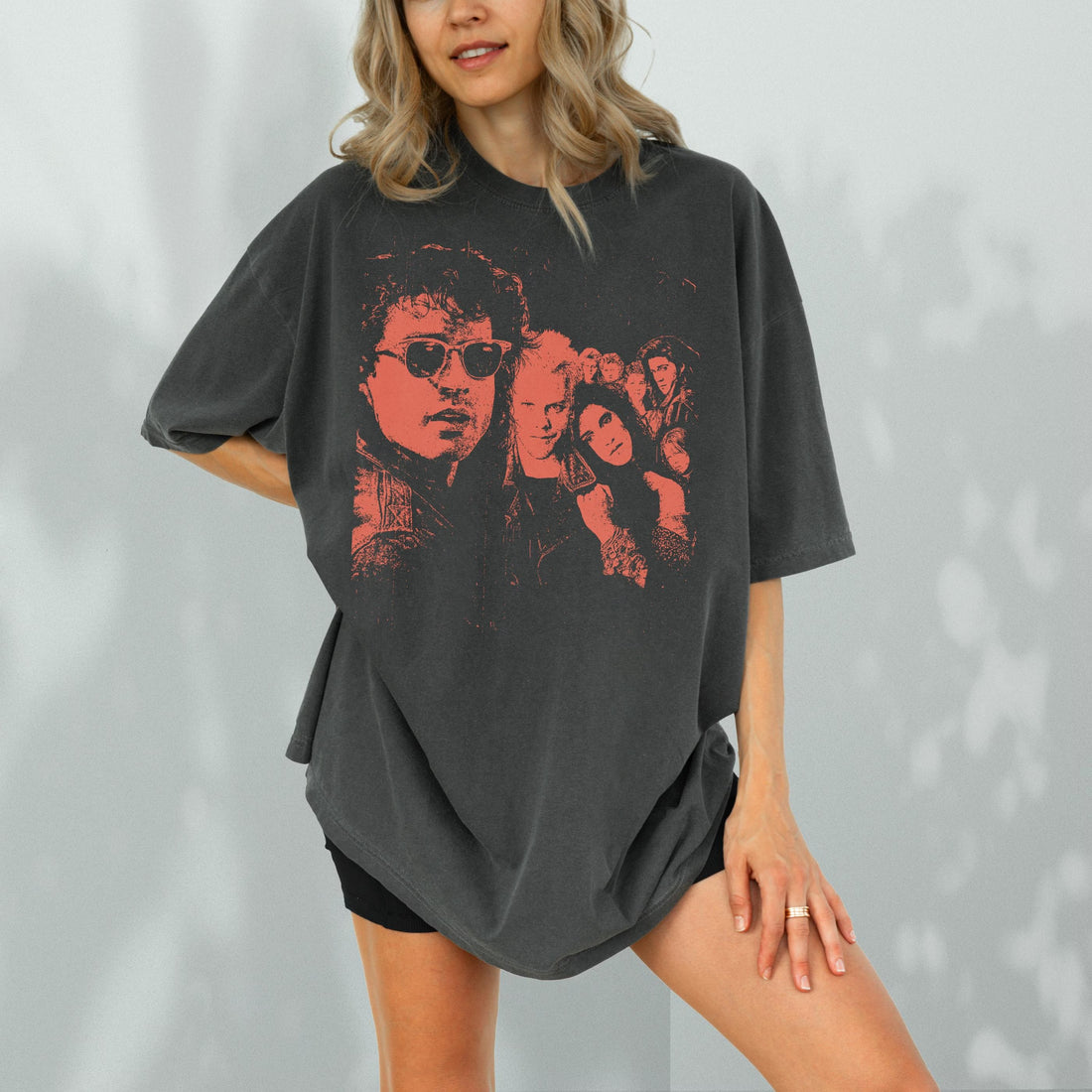 Retro Horror Lost Movie Graphic Tee, Kiefer Sutherland Adult Girls and Boys Shirt