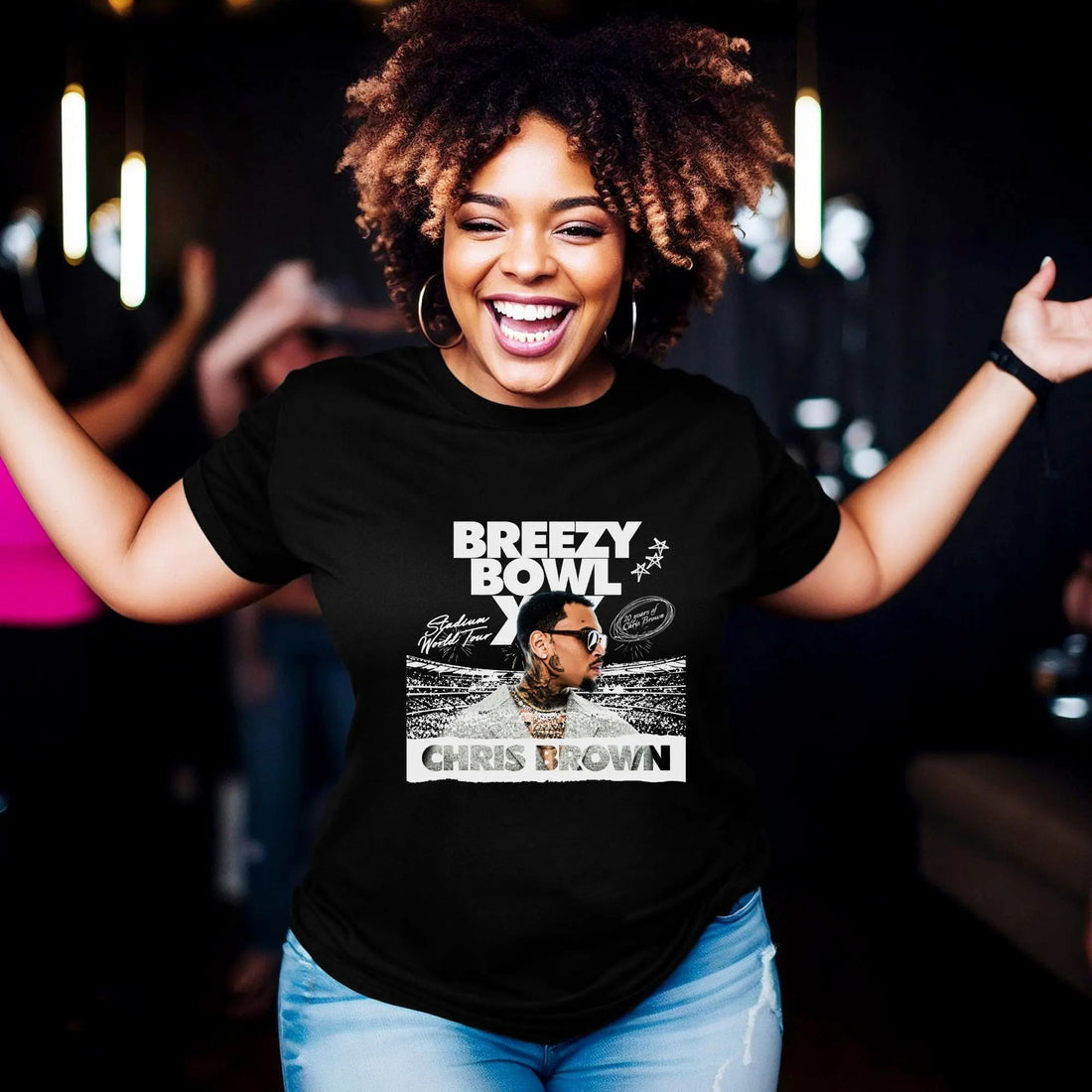 Chris Brown Breezy Bowl XX Shirts, Concert Shirts, Black Culture Shirts