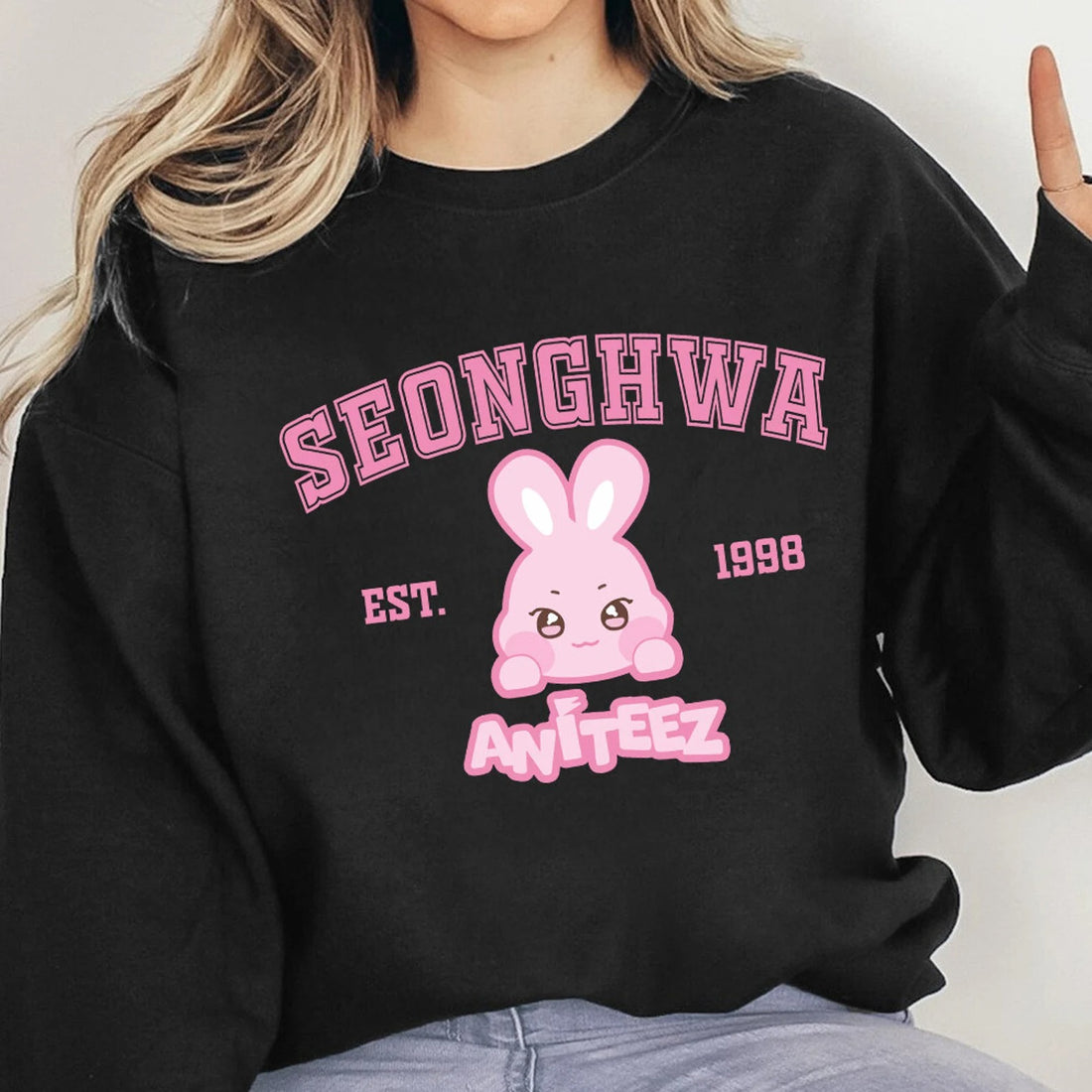 Cute Ateez Members Aniteez Sweatshirt, Ateez The World Ep.Fin Will Album Shirt