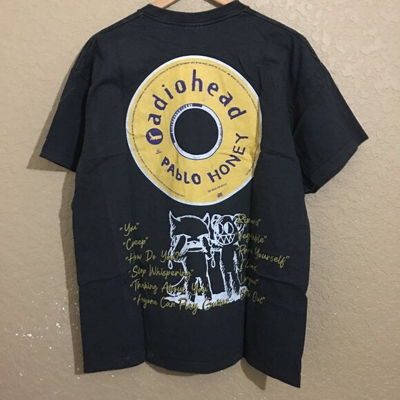 Radiohead Pablo Honey Tour All Over Print AOP T-Shirt